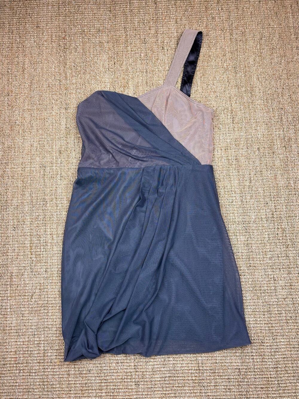 🖤 Vena Cava for Opening Ceremony One Shoulder Dress | Size M | Grey Taupe